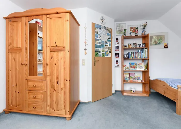 Krebs Huus Tatil Evi Dornumersiel